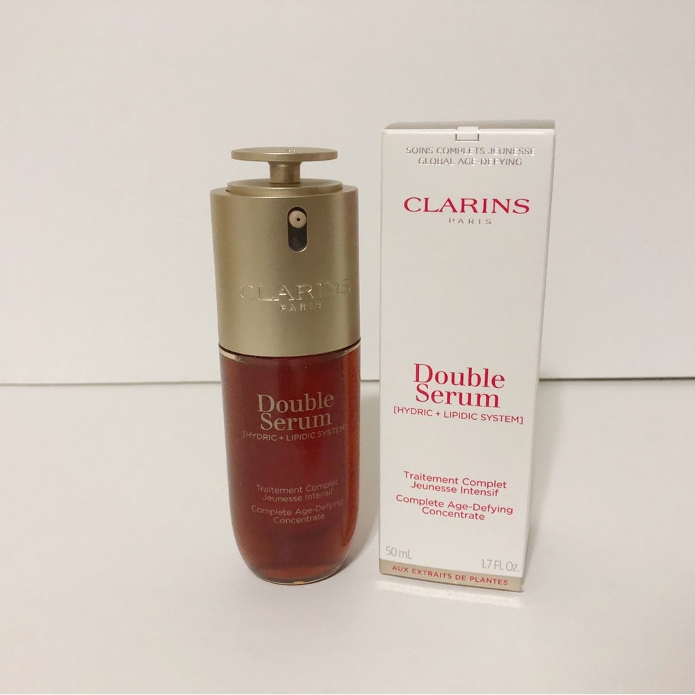 🌸New Clarins Anti aging Double Serum New Version 50ml